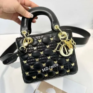 Christian Dior Black My ABCDior Lady Dior Handbag (With Box) - Accessories | Buy Online at Best Price