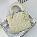 Dior Off White Matte Lady Dior Handbag (With Box) - Accessories | Buy Online at Best Price