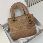 Dior Off Khaki Matte Lady Dior Handbag (With Box) - Accessories | Buy Online at Best Price
