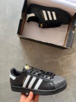 Adidas Superstar Sneakers (Unisex) – Black - 7a first copy shoes | Buy Online at Best Price