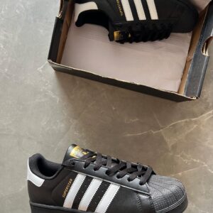 Adidas Superstar Sneakers (Unisex) – Black - 7a first copy shoes | Buy Online at Best Price
