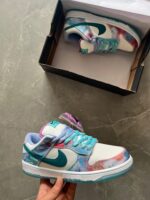 Nike SB Dunk Low Futura Laboratories Bleached Aqua - 7a first copy shoes | Buy Online at Best Price