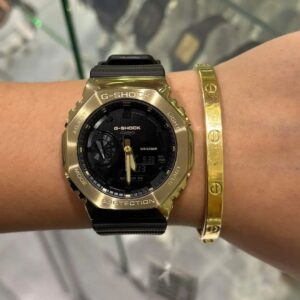 G-Shock GM-2100-1ADR Unisex Watch – Metal Body in Gold and Black - Accessories | Buy Online at Best Price