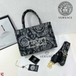 Versace Barocco Athena Small Tote Bag – Black - Accessories | Buy Online at Best Price