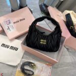 MIU MIU Wander Hobo Sling Bag – Black - Accessories | Buy Online at Best Price