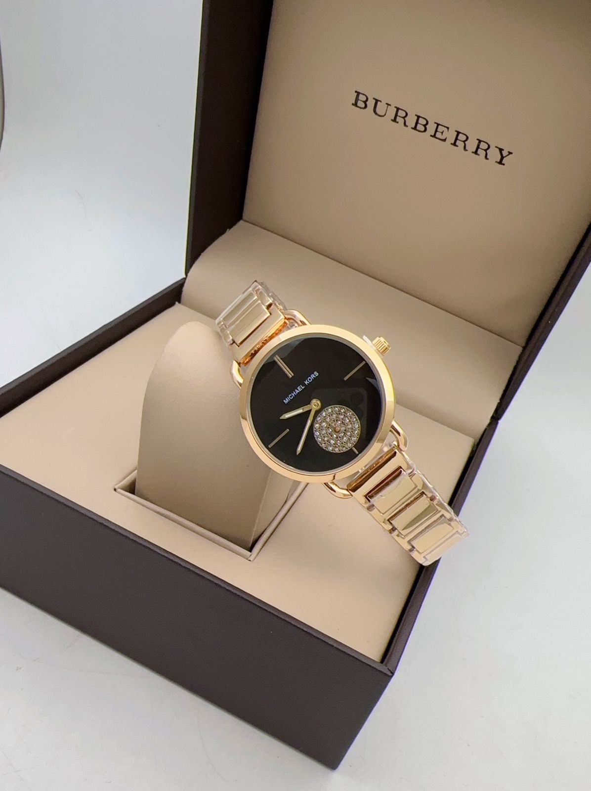 Michael Kors Lennox MK Dial Rose Gold Analog Watch