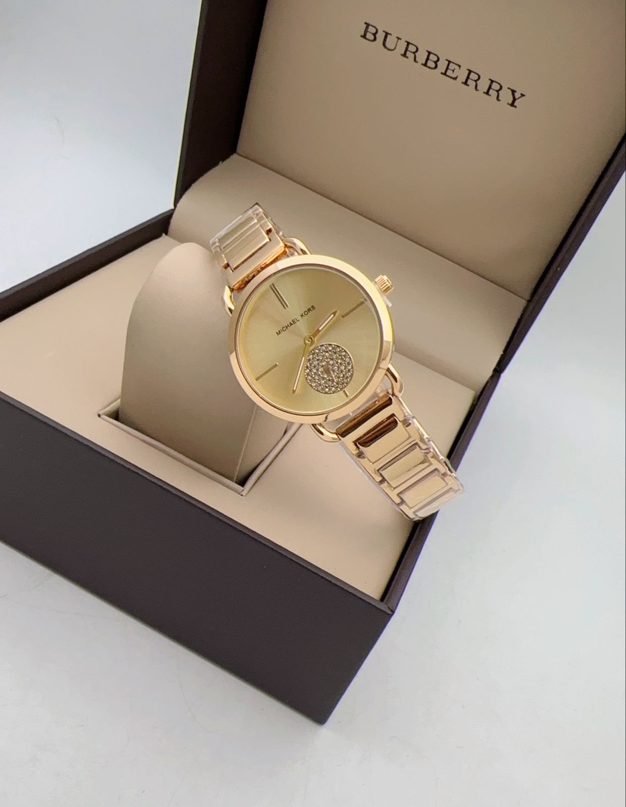Michael Kors Analog Rose Gold Lennox Watch