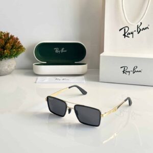 Rayban 3601 Gold Black Sunglasses