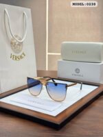 Versace 0238 Gold Blue DC Sunglasses - Accessories | Buy Online at Best Price