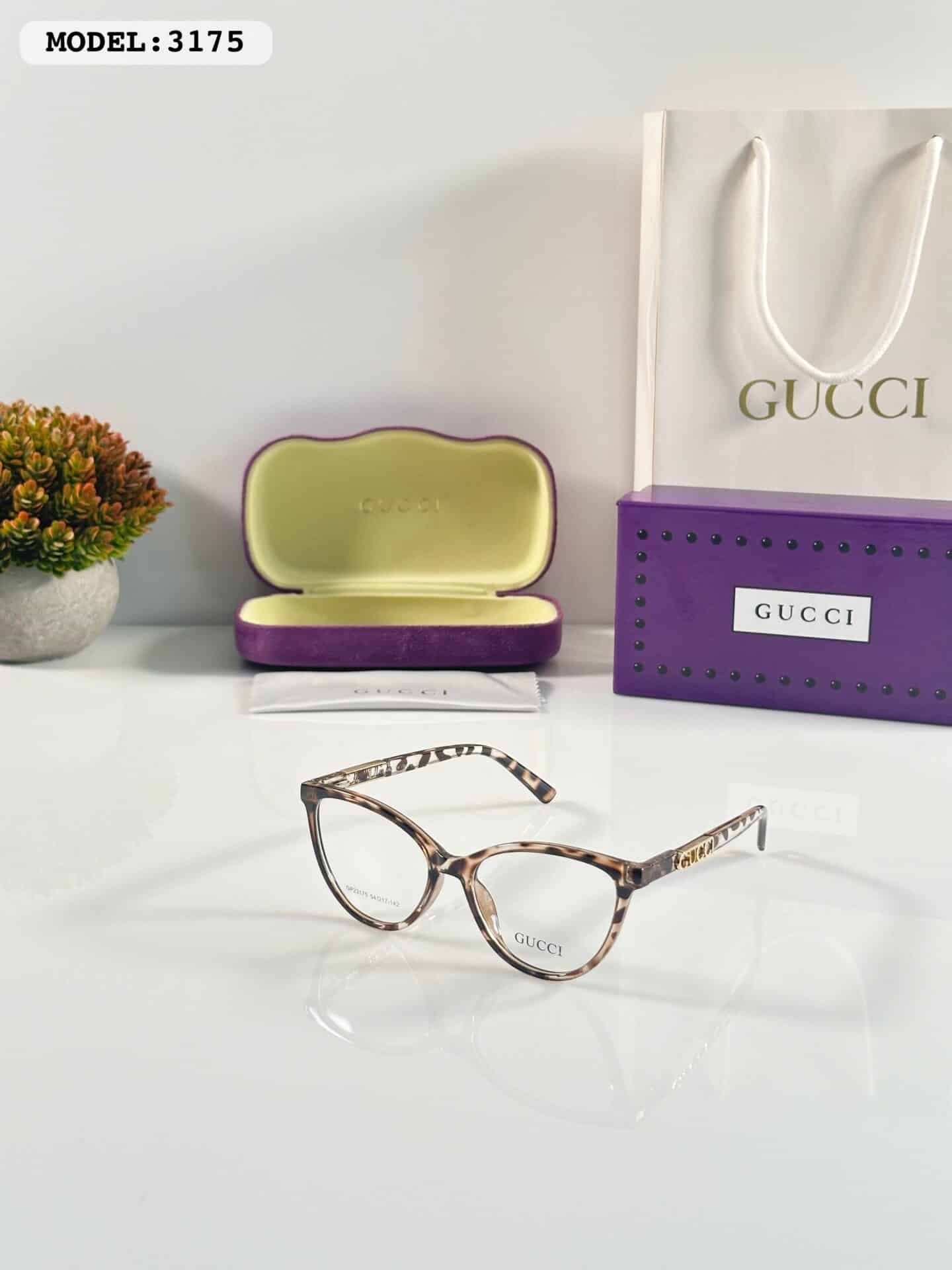 Gucci 3175 Optical Tiger Frame Sunglasses