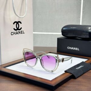 Chanel WMNS 8316 Grey Purple Sunglasses