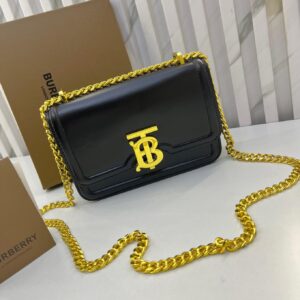 Burberry TB Black Chain Sling Bag (With Box) - Accessories | Buy Online at Best Price
