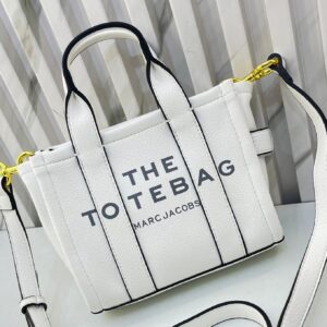Marc Jacobs White The Mini Tote Bag