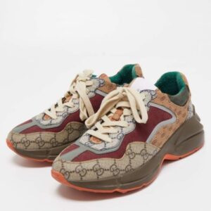 Gucci Multicolor GG Supreme 1 Copy Shoes - 7a first copy shoes | Buy Online at Best Price