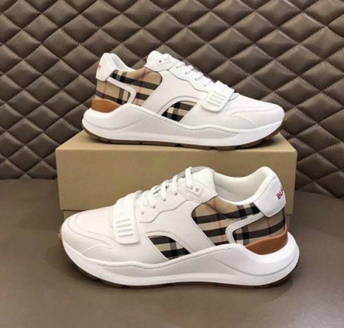 Vintage Check and Suede White Sneaker 7A Quality