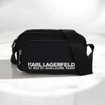 Karl Lagerfeld Black Shoulder Messenger Bag (With Box) - Accessories | Buy Online at Best Price