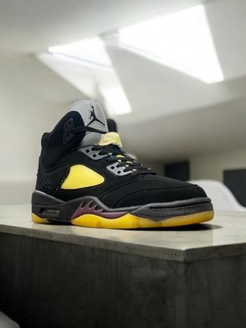 Air Jordan Retro 5 Burgundy Crush 7A Shoes