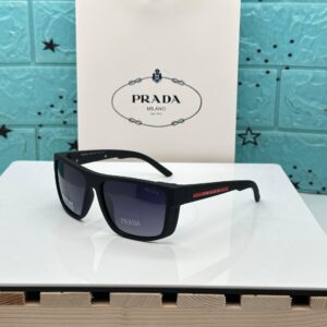First Copy Sunglasses Prada Black Frame UV Protection Lens Unisex Model