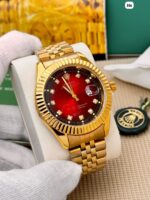 First Copy Watches 7A Rolex Golden Watches High Quality 7A Replica For Men’s - Accessories | Buy Online at Best Price