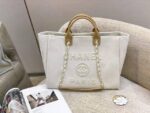 First Copy Bags High Quality Replica 7A Chanel Deauville Large Size Tote 40cms with Pearls - Buy Online | Brandfasion