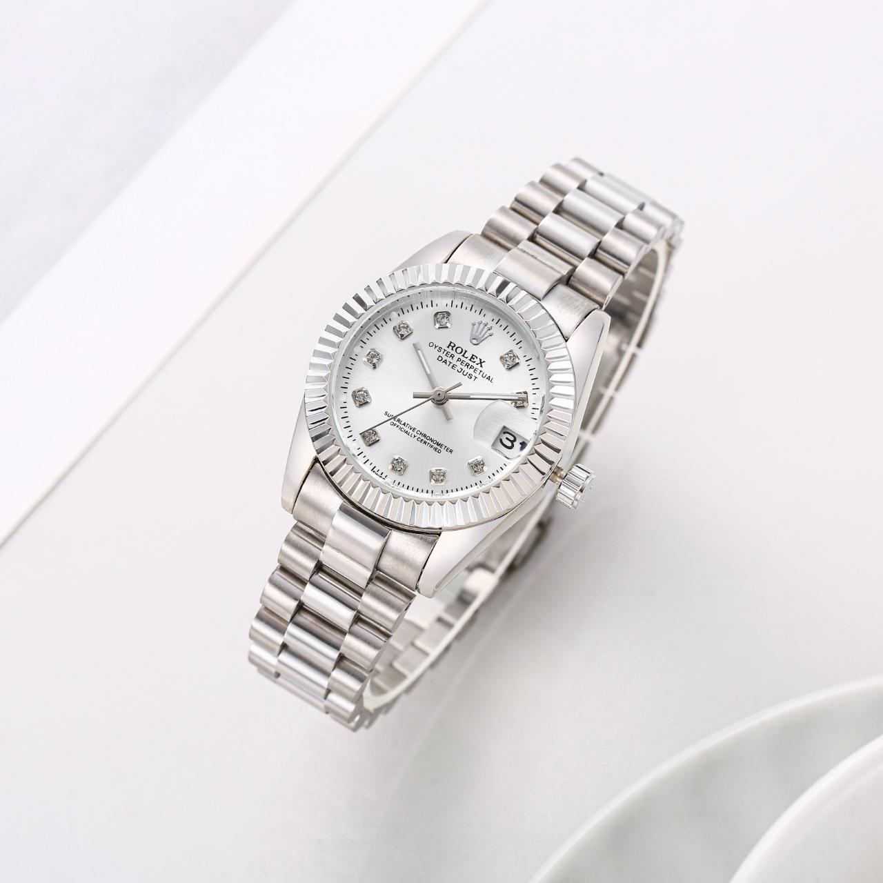 First Copy 7A Replica Rolex Ladies Watches Date Working For Girls