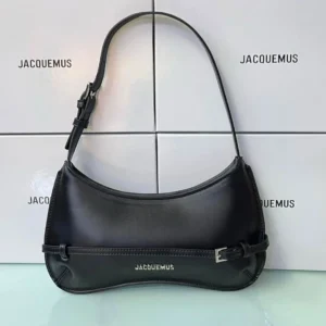 Jacquemus Le Bisoi Black Shoulder Bag (With Box)
