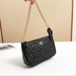 Coach Embossed Black Shoulder Bag (With Box) - Accessories | Buy Online at Best Price