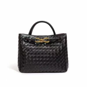 Bottega Veneta Andiamo Black Handbag - Accessories | Buy Online at Best Price