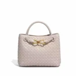 Bottega Veneta Andiamo Off White Handbag - Accessories | Buy Online at Best Price