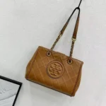 Tory Burch Fleming Brown Medium Tote Bag - Accessories | Buy Online at Best Price