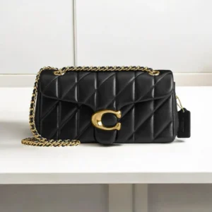 Coach Tabby 26 Black Quilted Sling Bag (With Box) - Accessories | Buy Online at Best Price