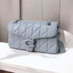 Coach Tabby 26 Blue Quilted Sling Bag (With Box) - Accessories | Buy Online at Best Price