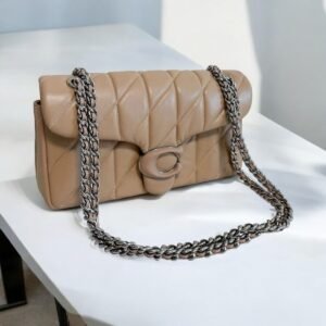 Coach Tabby 26 Apricot Quilted Sling Bag (With Box) - Accessories | Buy Online at Best Price