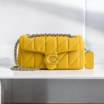 Coach Tabby 26 Yellow Quilted Sling Bag (With Box) - Accessories | Buy Online at Best Price