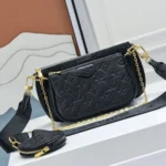 Louis Vuitton Embossed Black Multi Pochette Bag (With Box) - Accessories | Buy Online at Best Price
