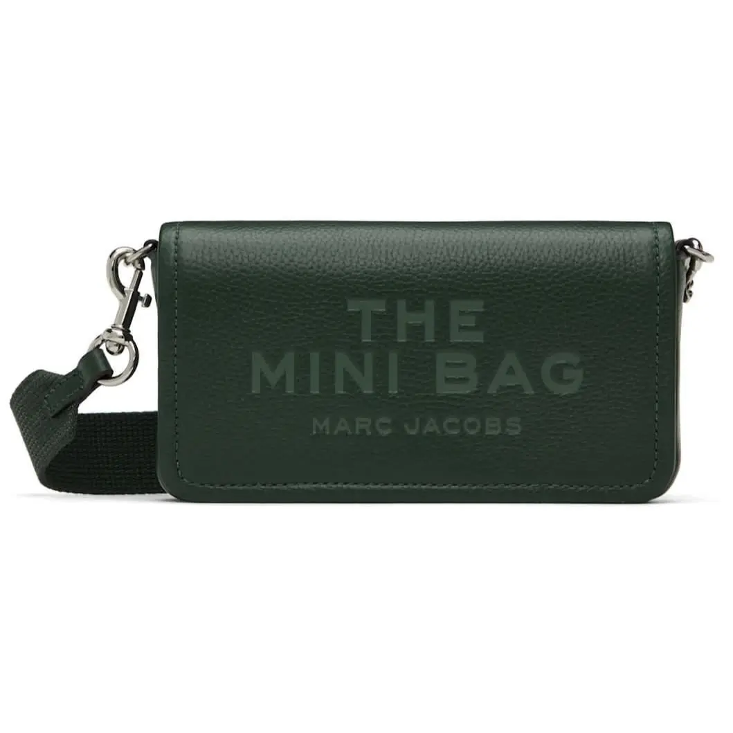 Marc Jacobs Dark Green The Mini Bag (With Box)