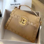Balmain B Buzz Dynasty khaki Color Hand Bag (With Box) - Accessories | Buy Online at Best Price