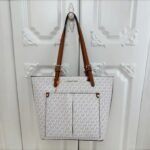 Michael Kors Jet Set Double Pocket White Tote Bag - Accessories | Buy Online at Best Price