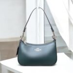 Coach Teri Leatherate Green Sling Bag (With Box) - Accessories | Buy Online at Best Price