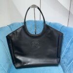 Miu Miu Nappa Large Ivy Black Premium Quality Tote Bag (With box) - Accessories | Buy Online at Best Price