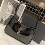 Ysl Le5 Black Glossy Leather Shoulder Bag (With Box) - Accessories | Buy Online at Best Price