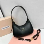 Miu Miu Black Hobo Shoulder Bag (With box) - Accessories | Buy Online at Best Price