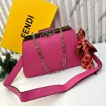 Fendi Pekaboo Cut Pink Shoulder Bag (With Box) - Accessories | Buy Online at Best Price