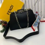 Fendi Pekaboo Cut Black Shoulder Bag (With Box) - Accessories | Buy Online at Best Price