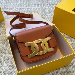 Tods Mini Kate Premium Quality Brown Sling Bag (With Box)