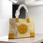 Tory Burch Ella Yellow Tote - Accessories | Buy Online at Best Price