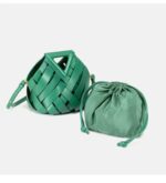 Bottega Veneta Two In One Green Clutch Handbag - Accessories | Buy Online at Best Price