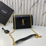 Ysl Sunset Croco Black Sling Bag (With Box) - Accessories | Buy Online at Best Price