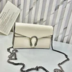 Gucci Dionysus White Shinny Small Sling Bag (With Box) - Accessories | Buy Online at Best Price