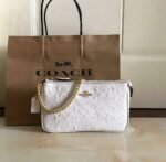 Coach Embossed White Shoulder Bag (With Box) - Accessories | Buy Online at Best Price